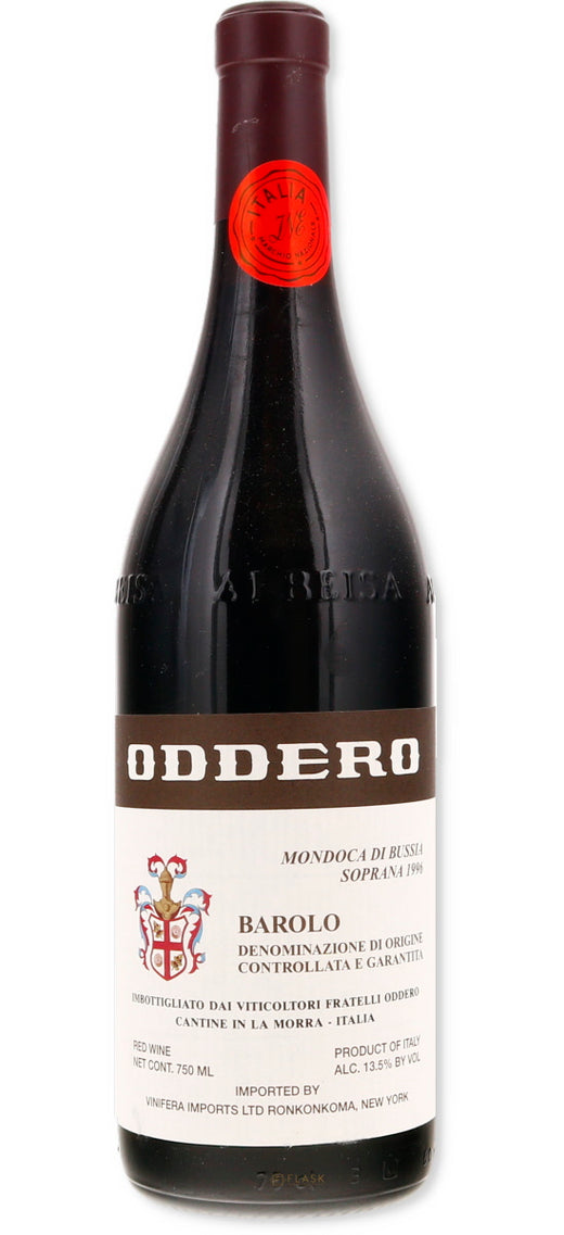 Poderi Oddero Barolo Bussia Vigna Mondoca 1996 - Flask Fine Wine & Whisky