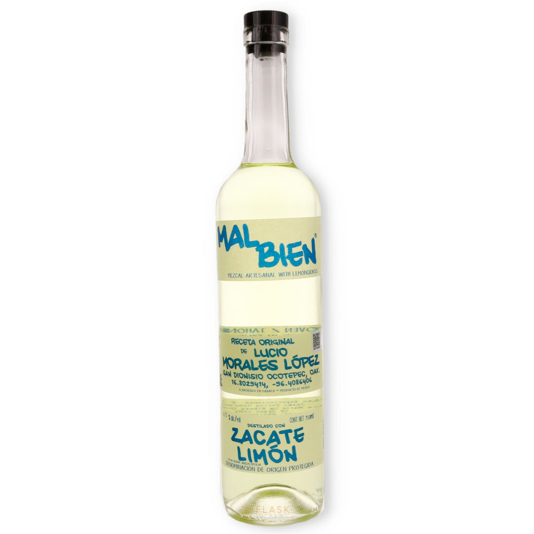 Mal Bien Mezcal Zacate Limon - Flask Fine Wine & Whisky