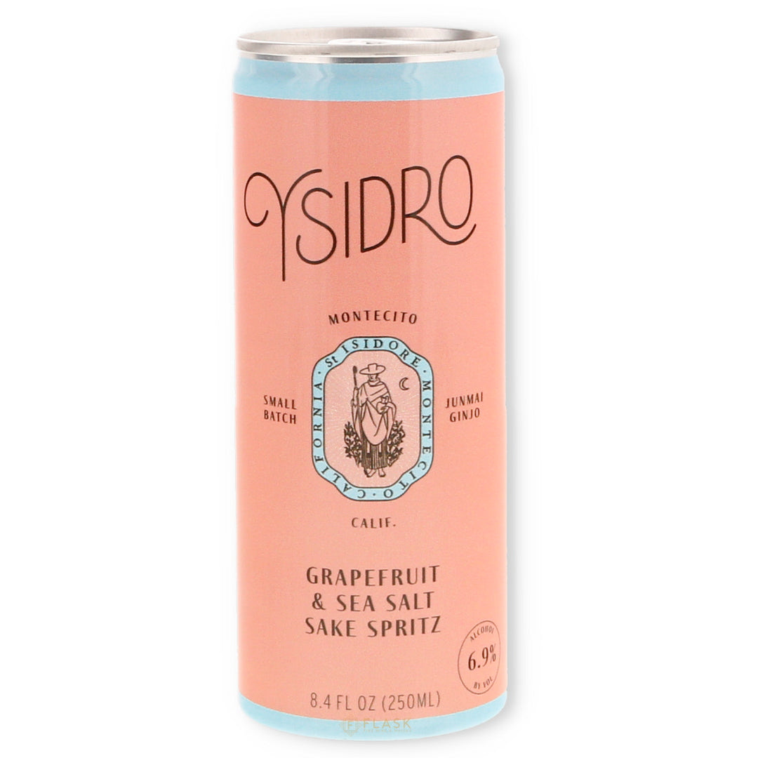 Ysidro Grapefruit and Sea Salt Sake Sprit 8.4oz can - Flask Fine Wine & Whisky