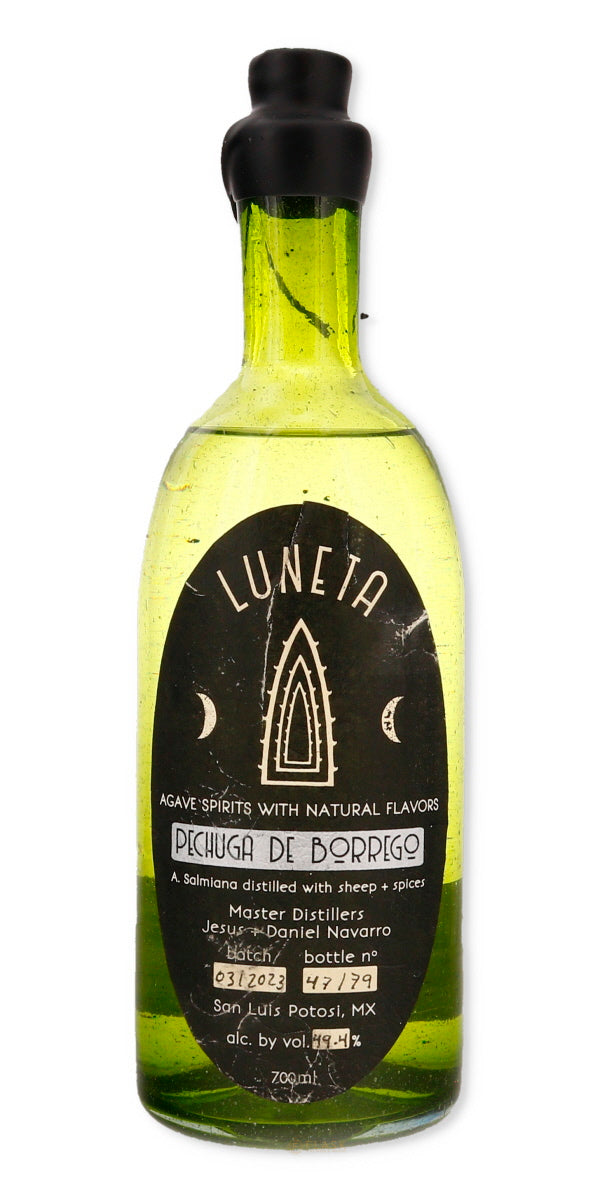 Luneta Small Batch Agave Spirits Pechuga de Borrego 700ml 98.8 proof