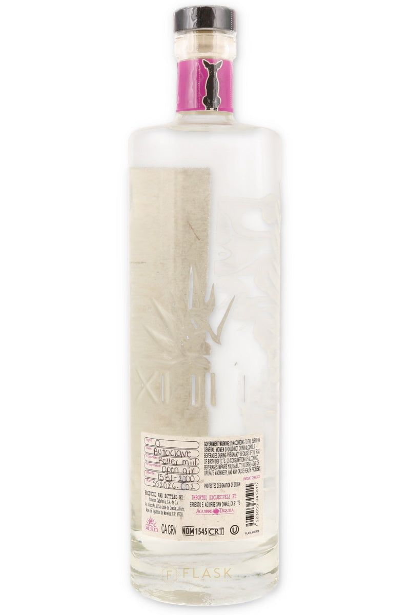 ゆみこつる Xoloitzcuintle Plata Fuerte Still Strength Quiote Tequila 700ml