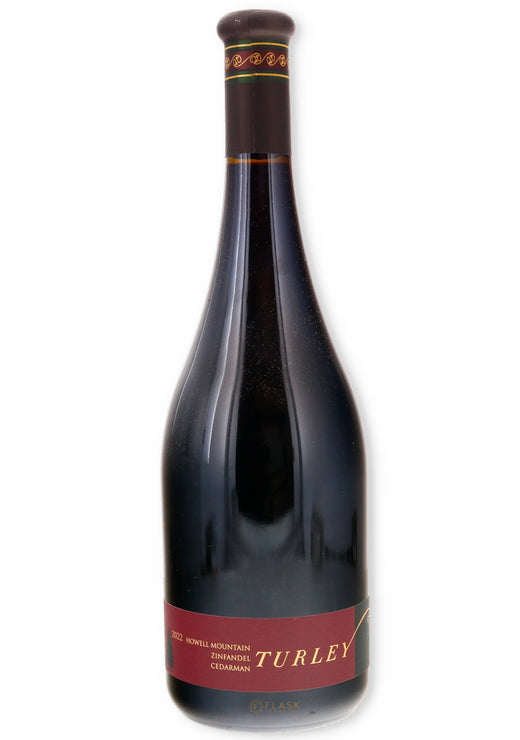 Turley Zinfandel Cedarman Vineyard Howell Mountain 2022 - Flask Fine Wine & Whisky