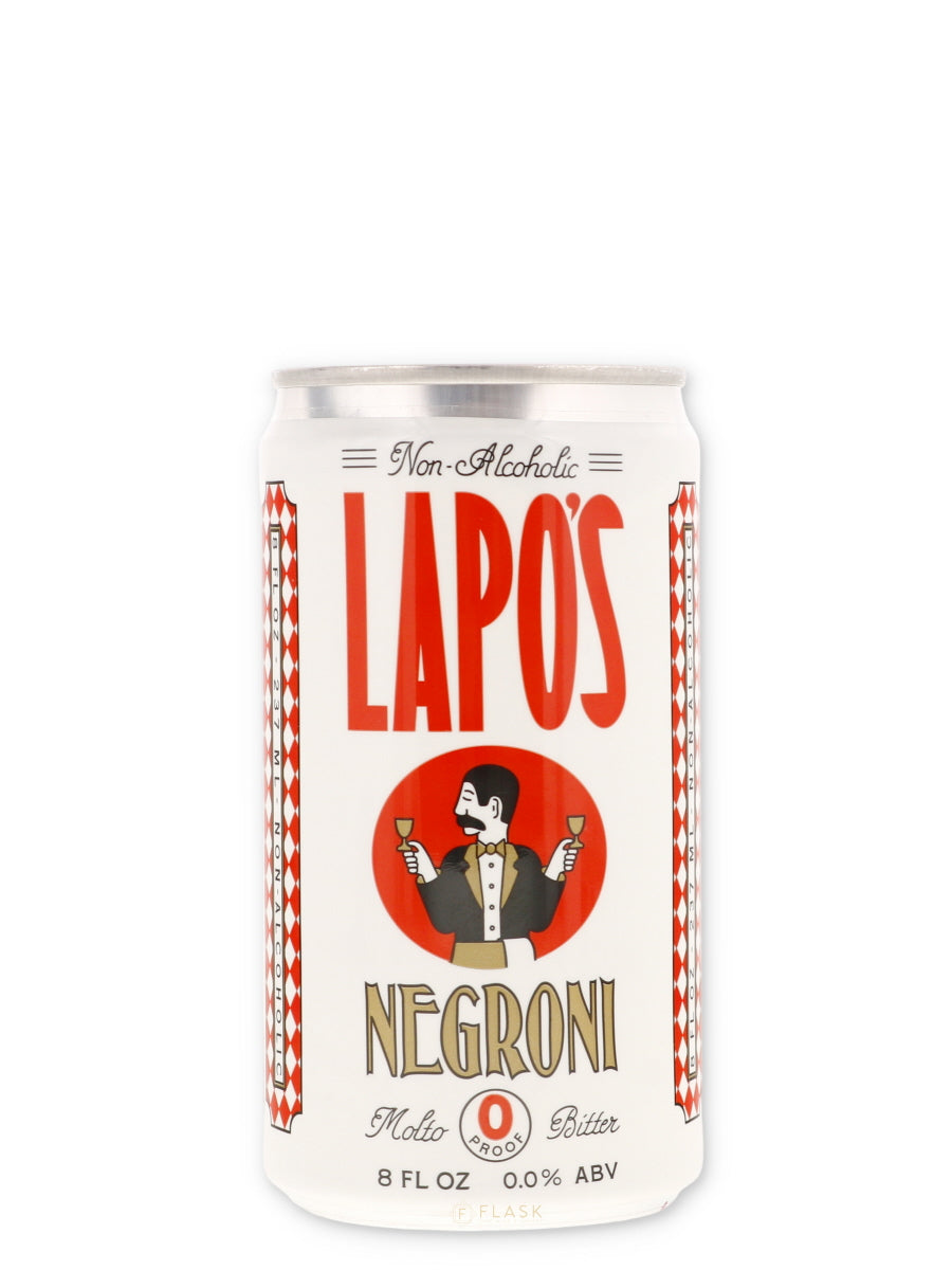 Lapos NA Negroni 8oz can - Flask Fine Wine & Whisky