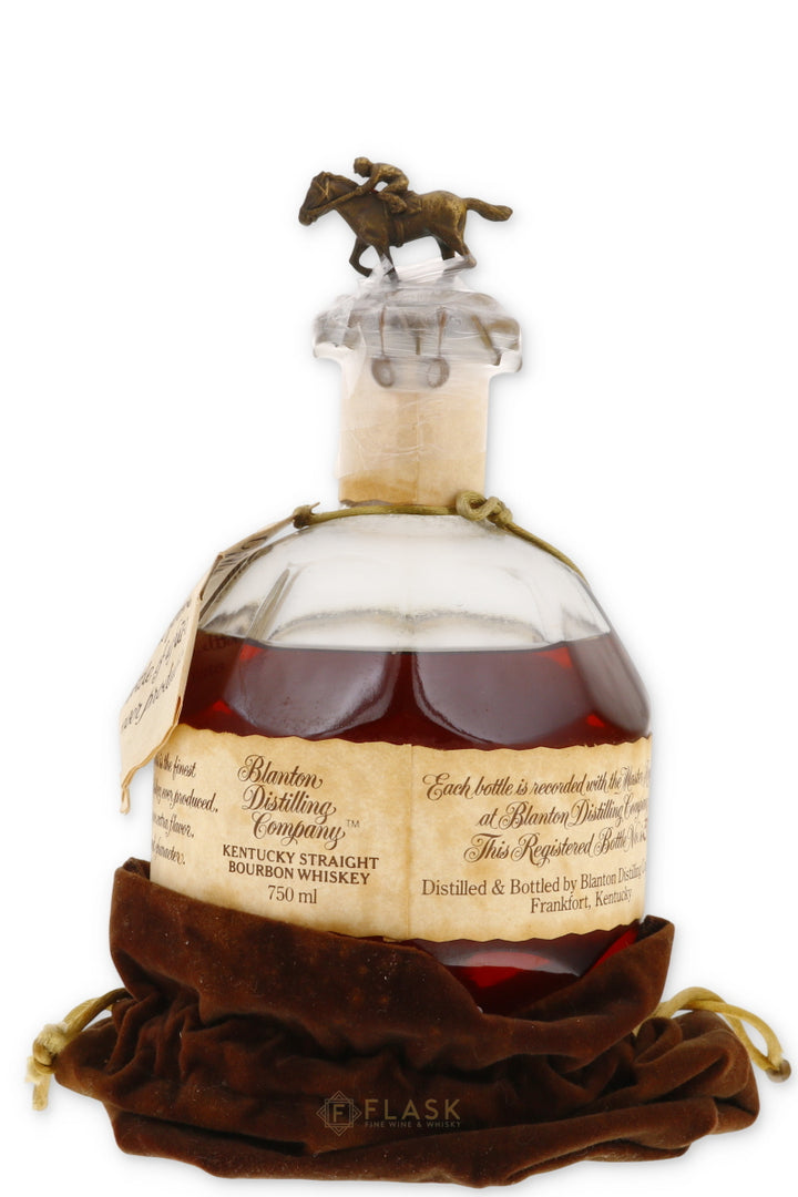 Blantons Bourbon Bottled 6/29 1987 - Flask Fine Wine & Whisky