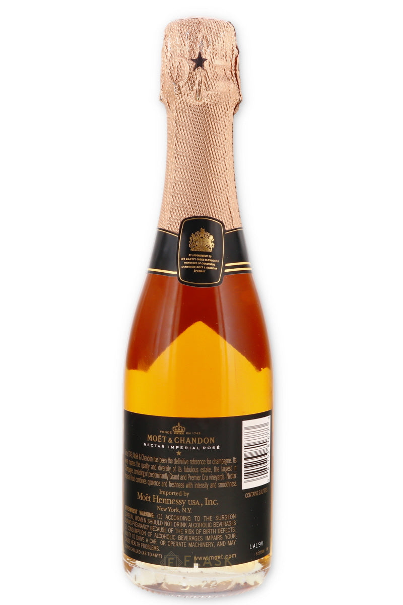 Moet & Chandon Nectar Imperial Rose NV 375ml - Flask Fine Wine & Whisky
