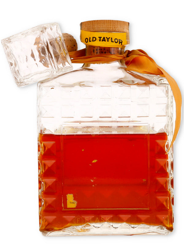 Old Taylor Bottled In Bond 100 Proof Bourbon Decanter Distilled 1947 - Flask Fine Wine & Whisky