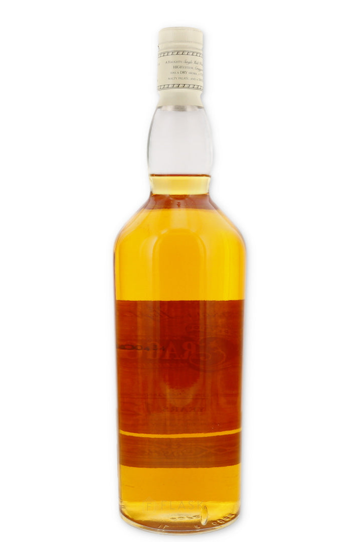 Cragganmore 12 Year Old Single Malt Scotch 1 Litre 1990s - Flask Fine Wine & Whisky