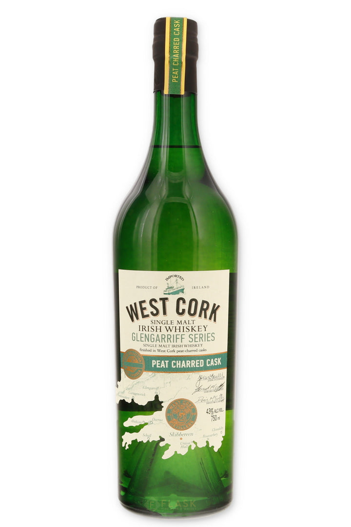 West Cork Distillers Glengarriff Series Peat Charred Cask Single Malt Irish Whiskey