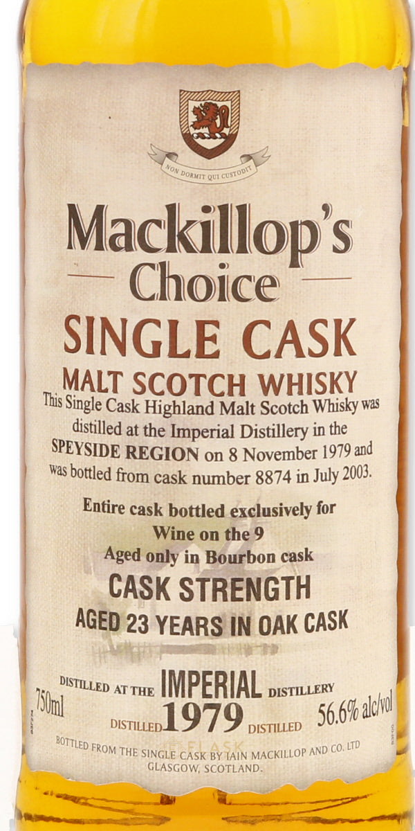 Imperial 1979 23 Year Old Mackillops Choice