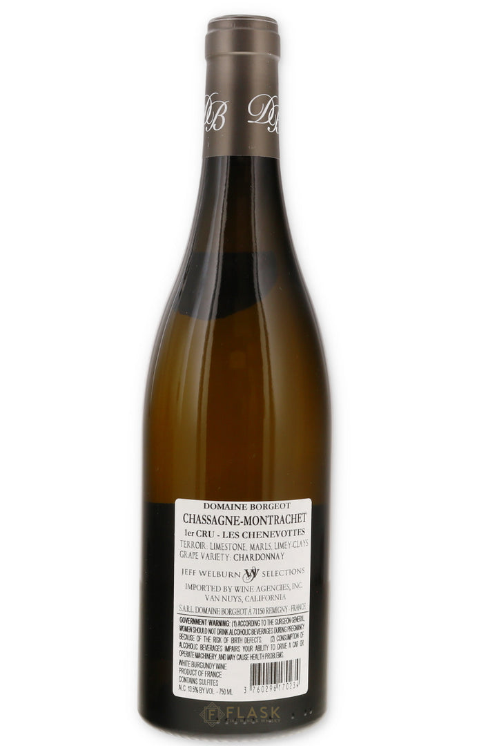 Domaine Borgeot Chassagne Montrachet 1er Cru Les Chenevottes 2024