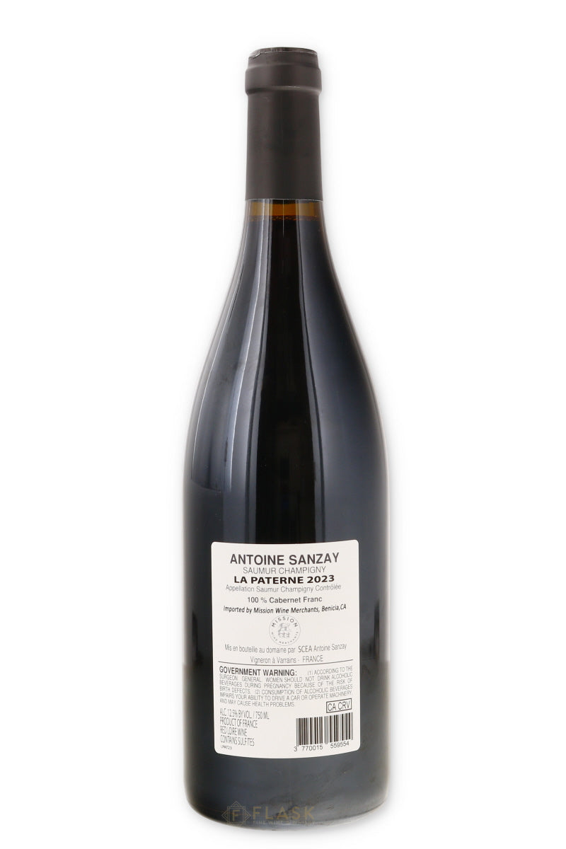 Antoine Sanzay La Paterne Saumur Champigny 2023