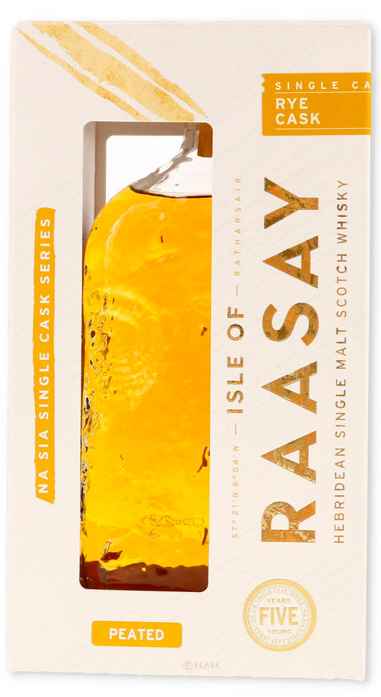 Isle of Raasay Peated ex-Rye Cask 700ml - Flask Fine Wine & Whisky