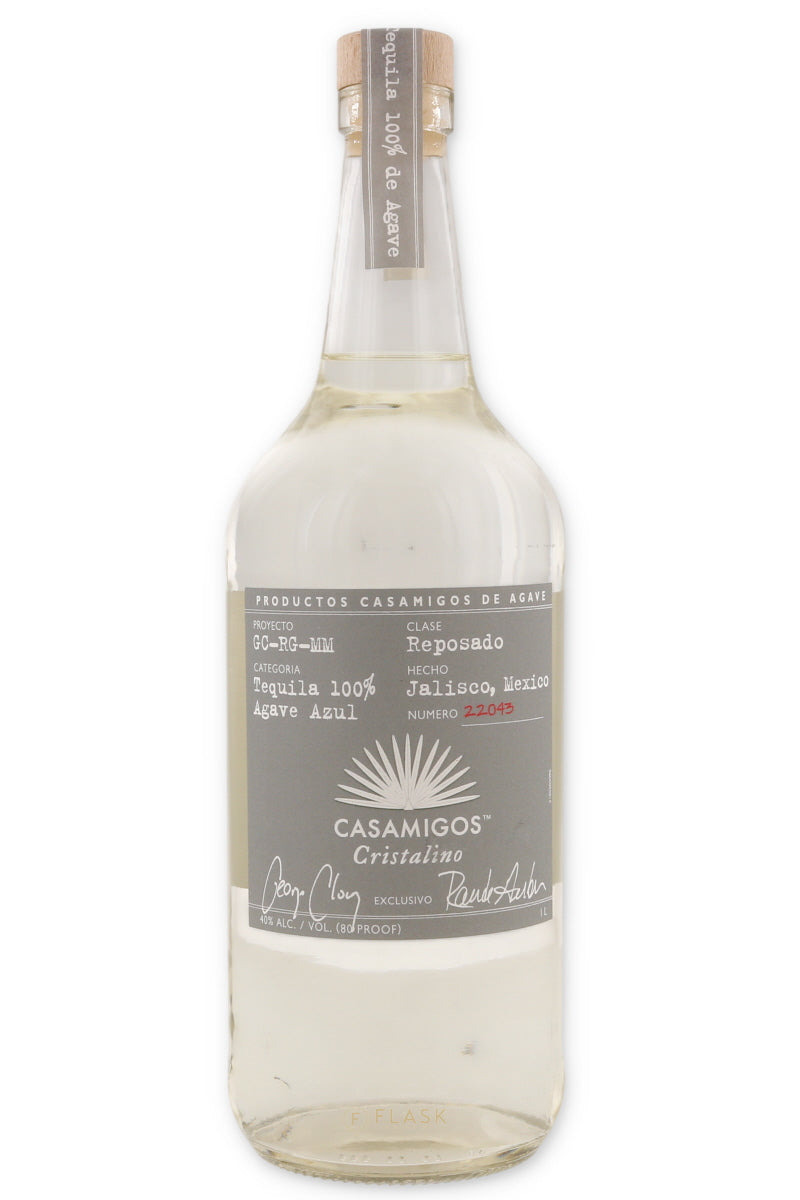 Casamigos Tequila Reposado Cristalino 1 Liter - Flask Fine Wine & Whisky