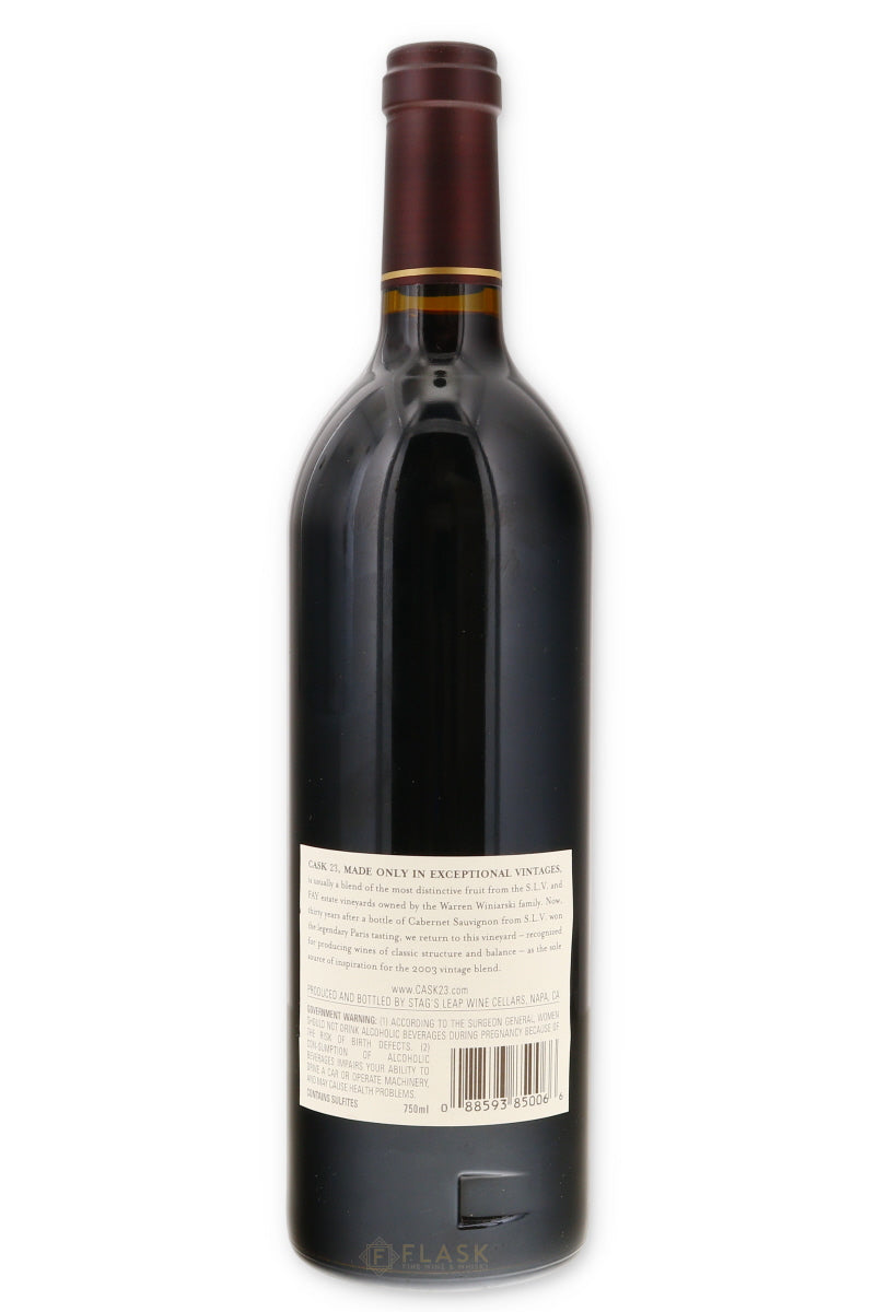 Stags Leap Wine Cellars Cask 23 Cabernet Sauvignon 2003 - Flask