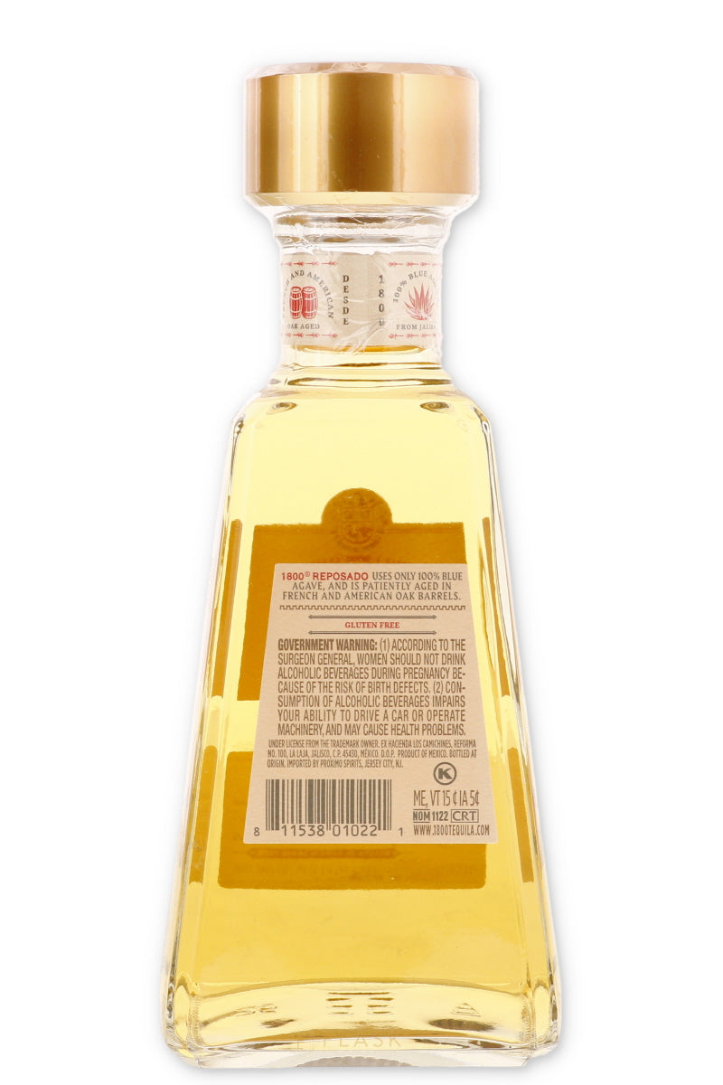 1800 Reposado 375ml - Flask Fine Wine & Whisky