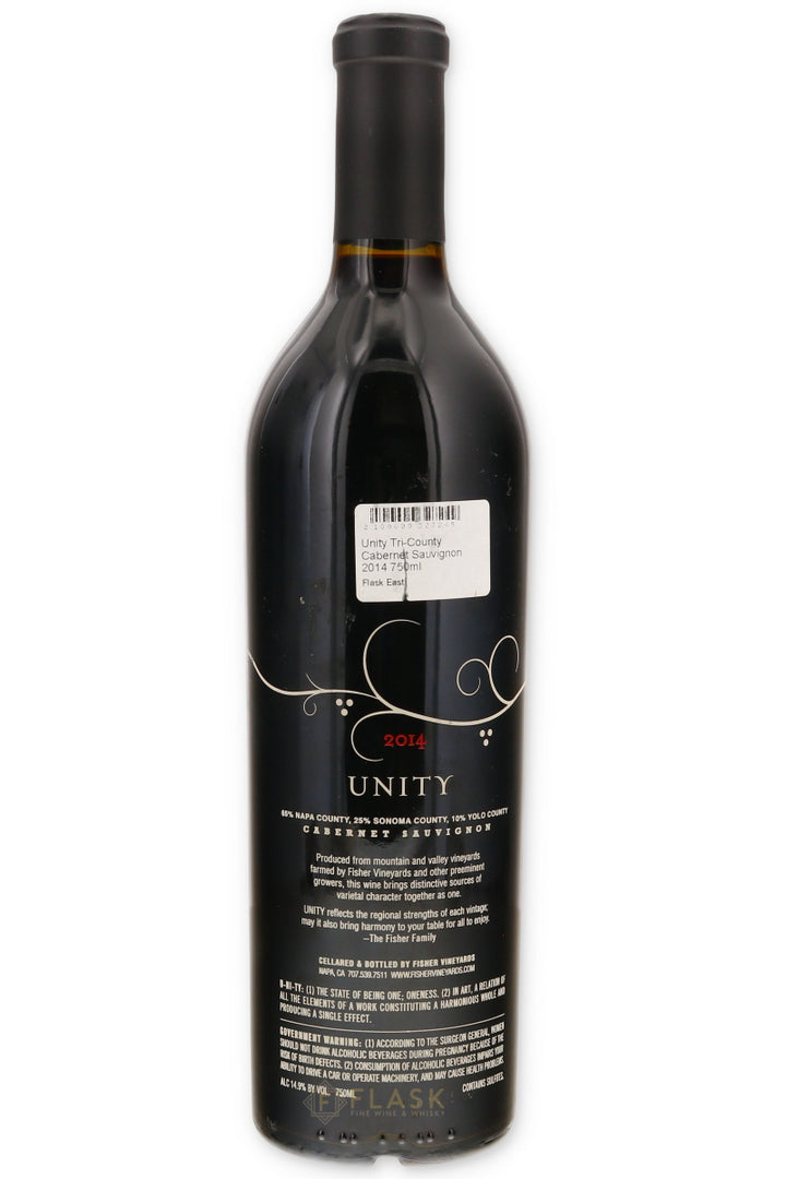 Unity Tri-County Cabernet Sauvignon 2014 750ml - Flask Fine Wine & Whisky
