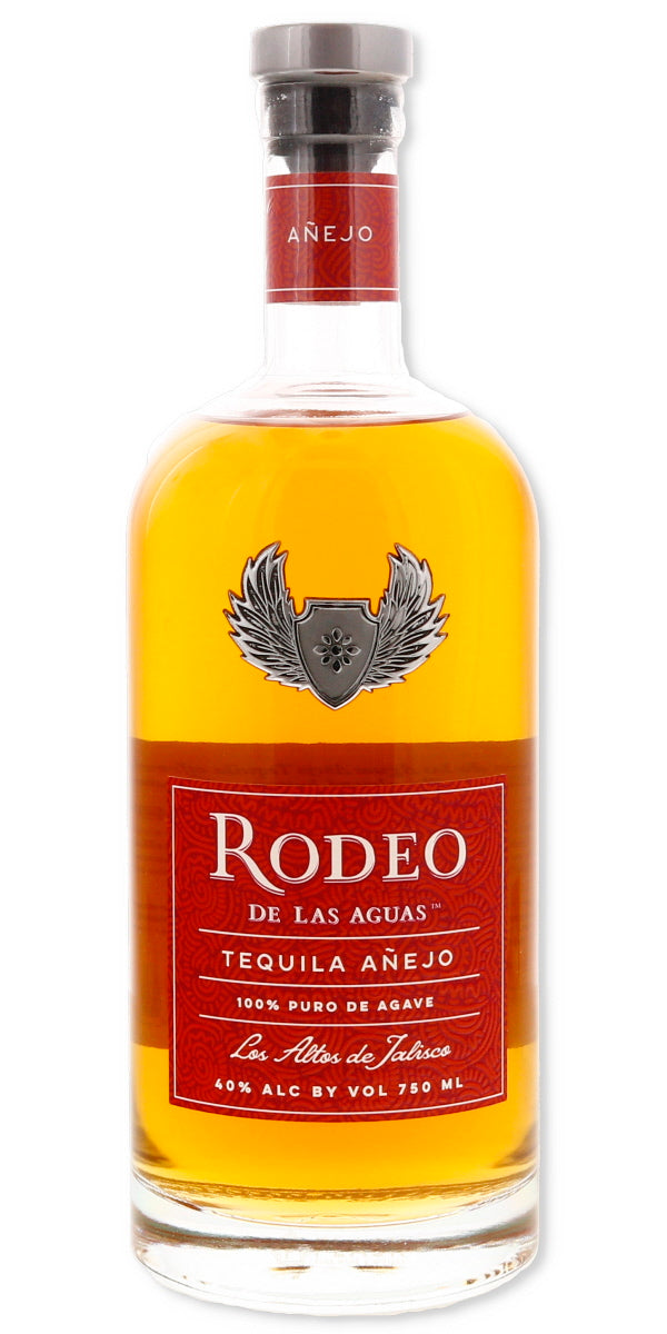 Rodeo De Las Aguas Tequila Anejo – Flask