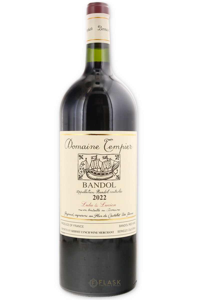 Domaine Tempier Bandol Rouge Lulu and Lucien 2022 1.5 Liter Magnum - Flask Fine Wine & Whisky