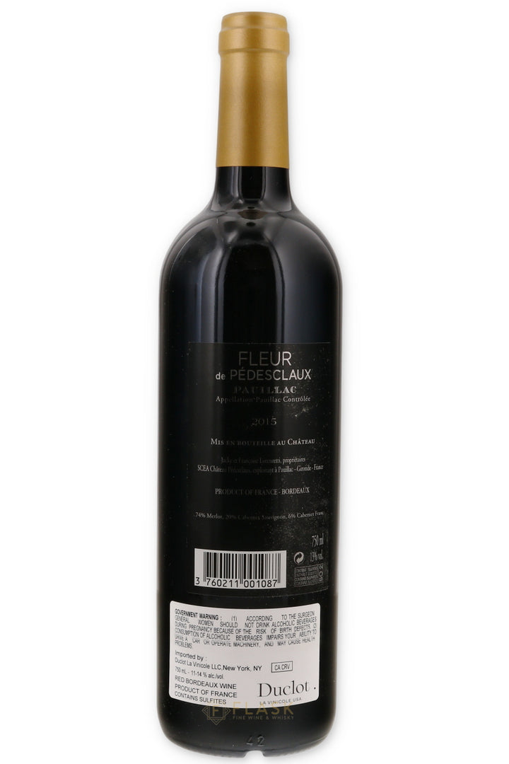 Fleur de Pedesclaux Pauillac 2015 - Flask Fine Wine & Whisky
