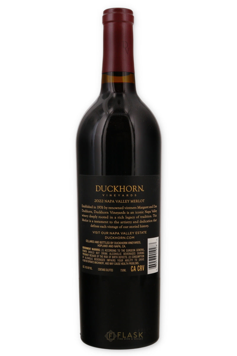 Duckhorn Vineyards Merlot Napa Valley 2022