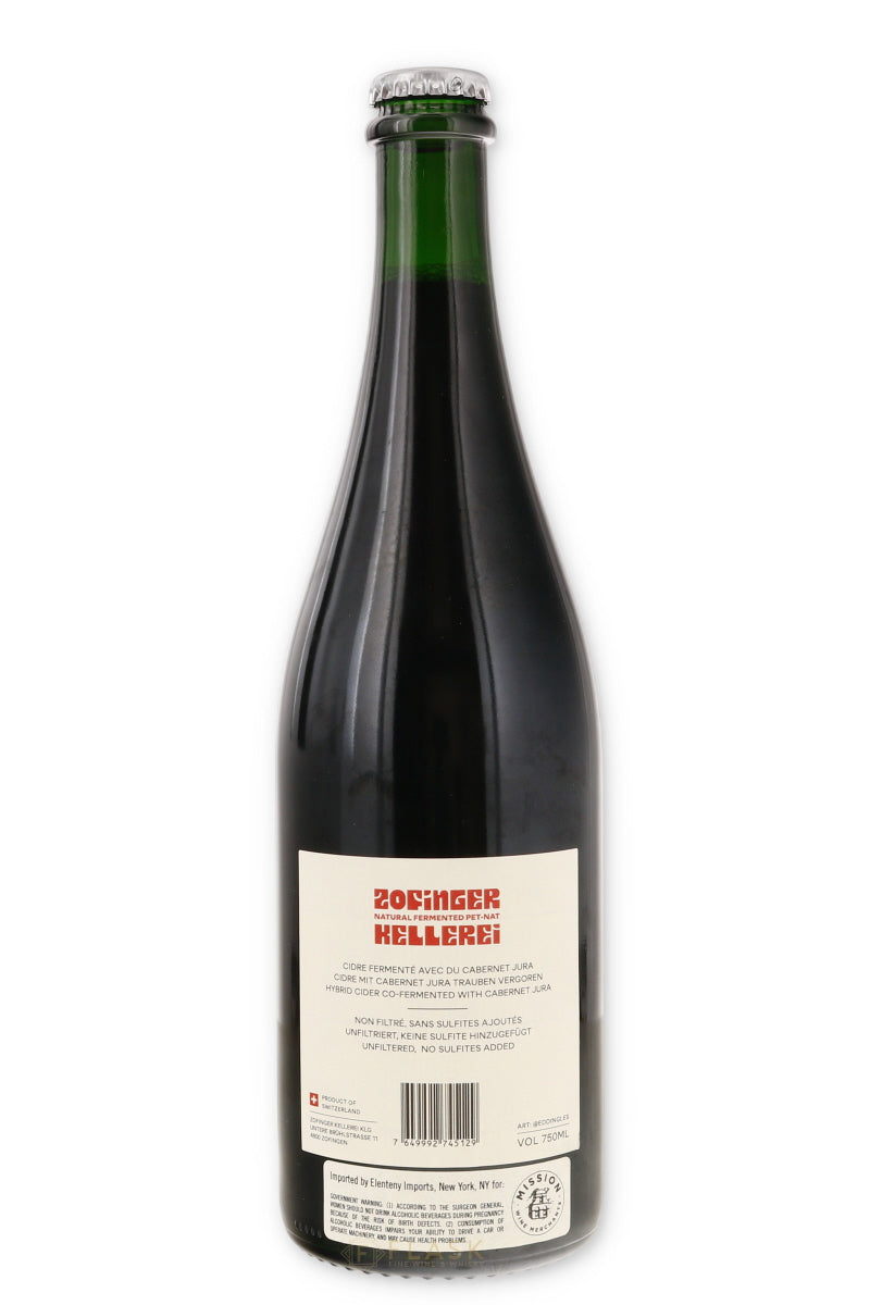 Zofiner Kellerei Pur Sang Jurassien Hybrid Cider Cabernet Pet Nat 2022