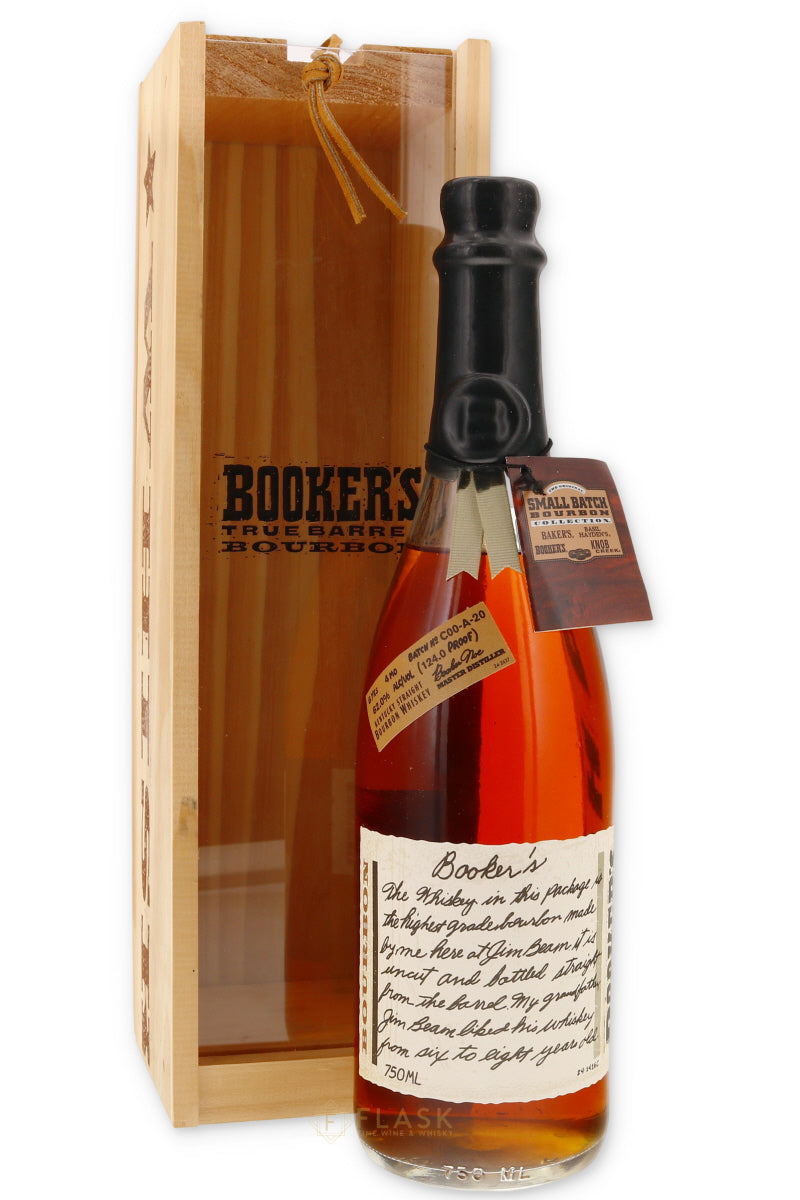 Bookers Bourbon Batch C00-A-20 - Flask Fine Wine & Whisky