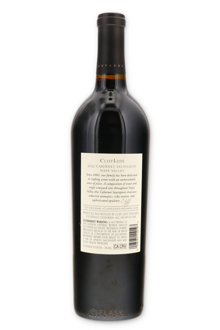 Cliff Lede Napa Valley Cabernet Sauvignon 2022 - Flask Fine Wine & Whisky