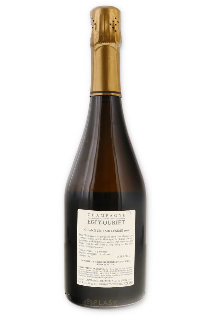 Egly Ouriet Grand Cru Millesime 2012