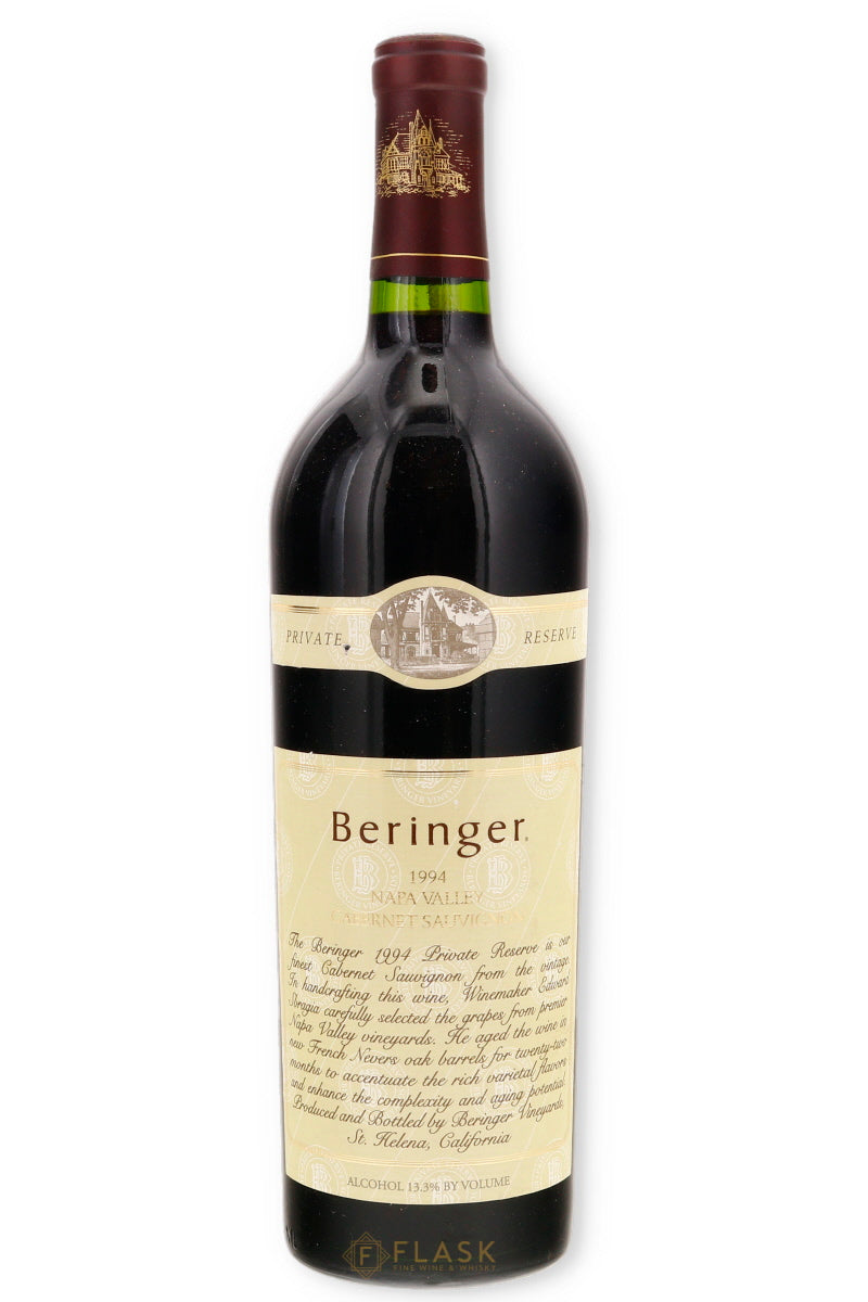 Beringer Private Reserve Cabernet Sauvignon 1994 - Flask Fine Wine & Whisky