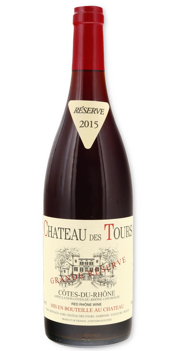 Chateau des Tours (Rayas) Grande Reserve Cotes du Rhone Rouge 2015