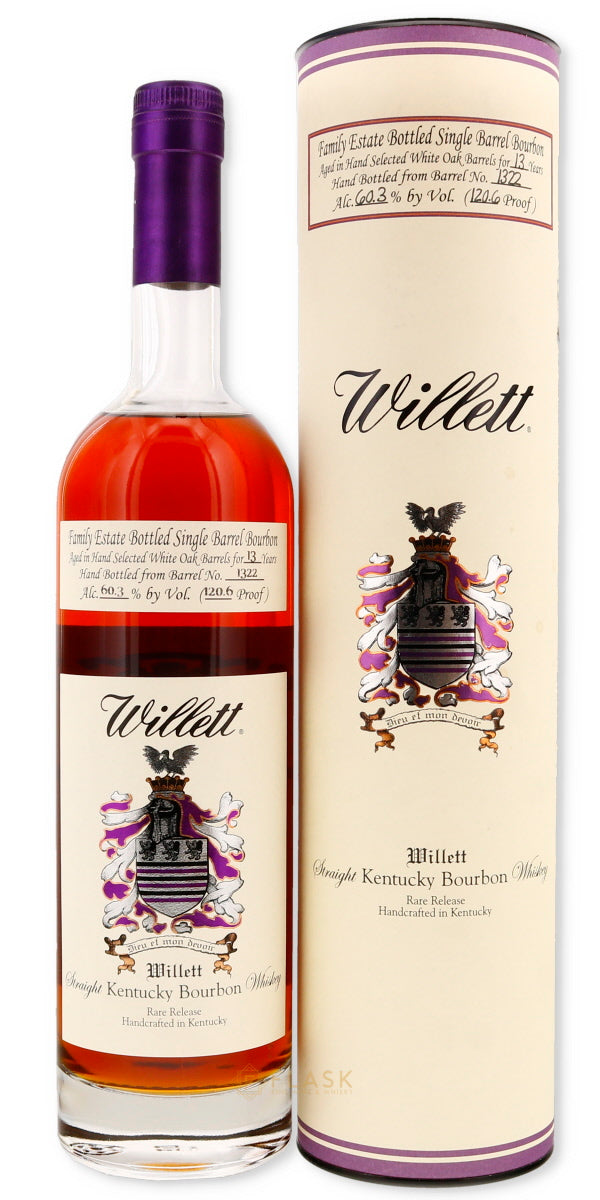 Willett Family Estate 13 Year Old Single Barrel Bourbon #1322 [Kentucky Bourbon Festival 2016 / With Tube] - Flask Fine Wine & Whisky