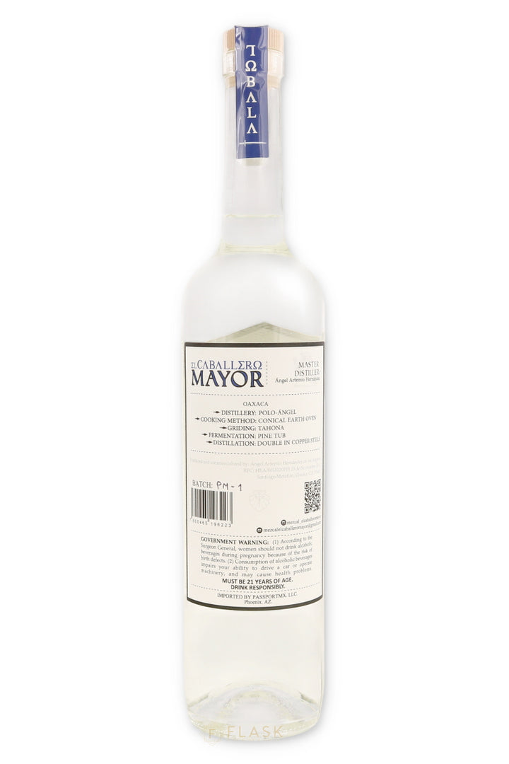El Caballero Mayor Tobala Mezcal 750ml - Flask Fine Wine & Whisky