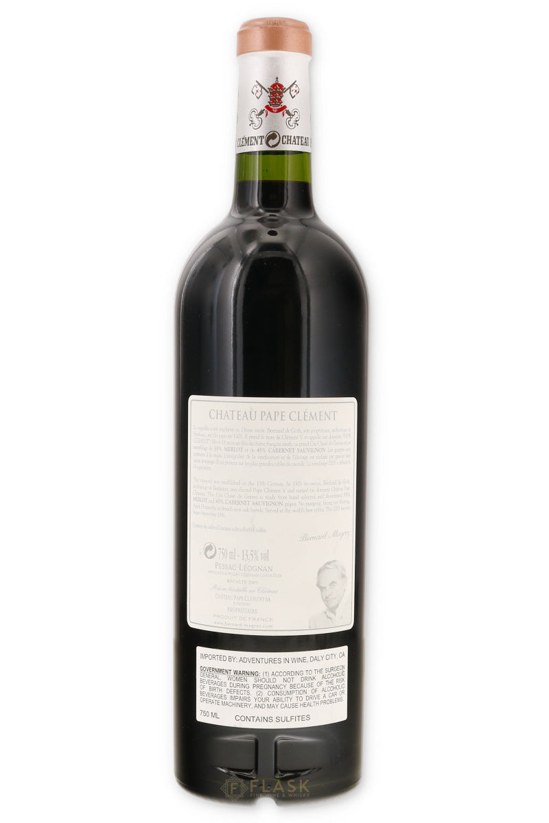 Chateau Pape Clement Pessac Leognan 2005