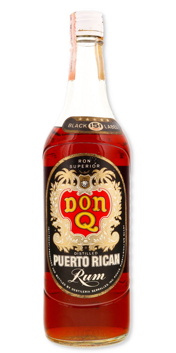 Don Q Vintage 151 Proof Rum 1960s