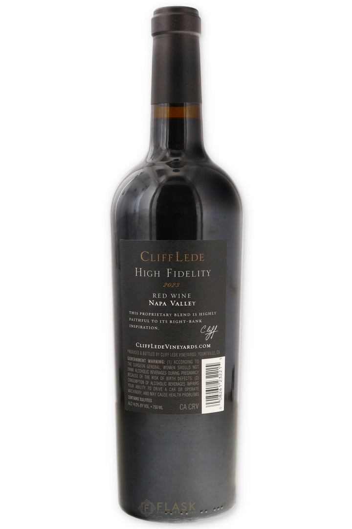 Cliff Lede High Fidelity Red Napa Valley 2023
