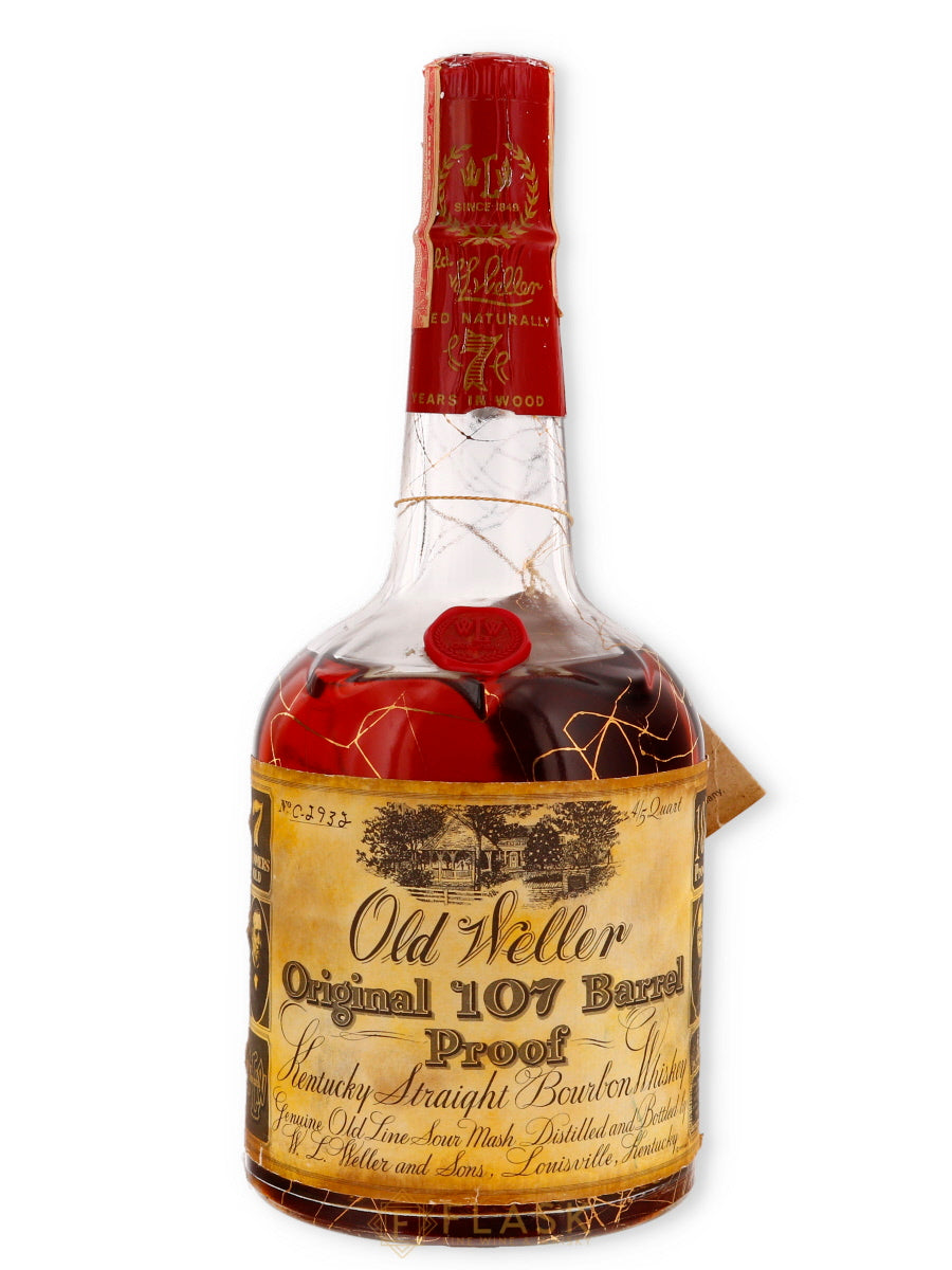 Old Weller Original 107 Barrel Proof 7 Year Old Bourbon 1960s / Stitzel Weller - Flask Fine Wine & Whisky