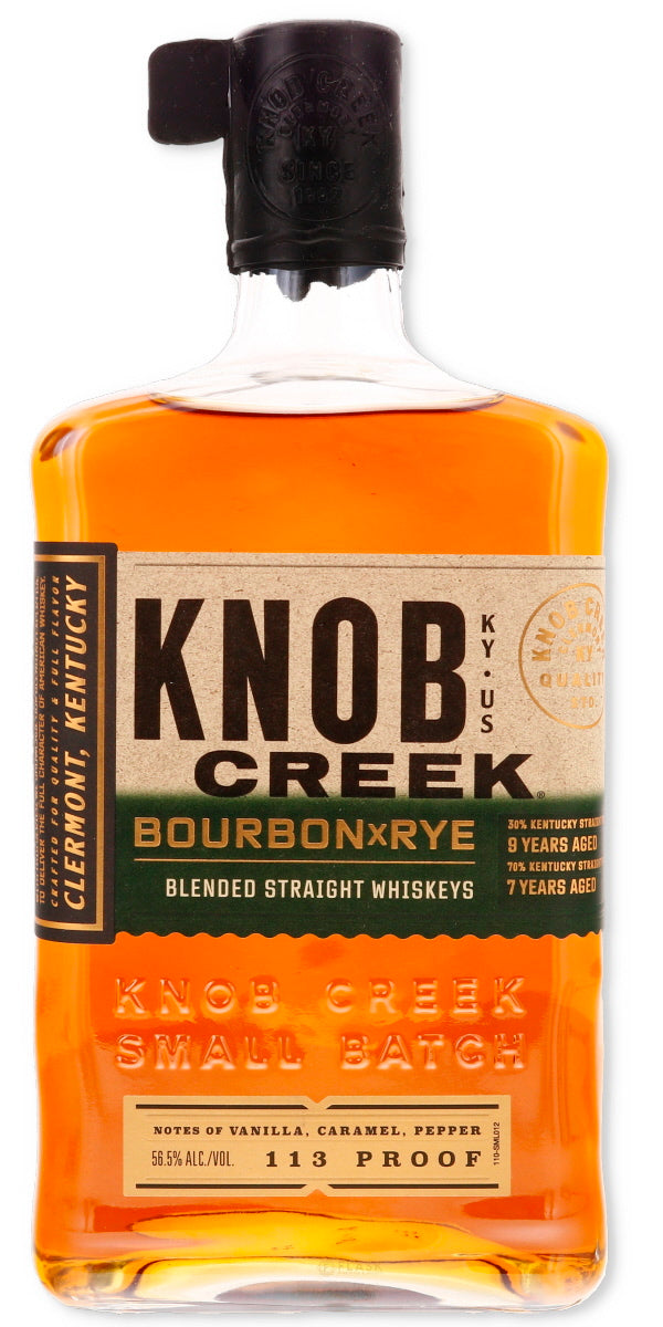 Knob Creek Bourbon x Rye Blended Straight Whiskeys