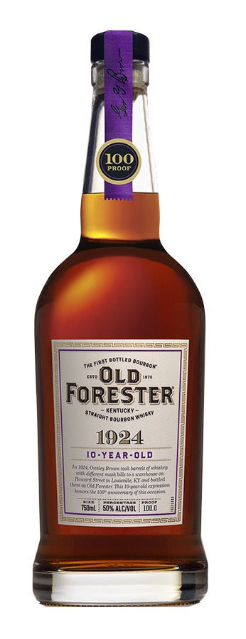 Old Forester 1924 10 Year Old Kentucky Straight Bourbon - Flask Fine Wine & Whisky