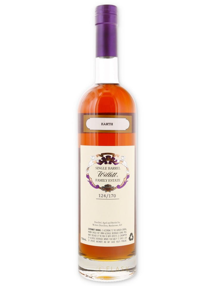 Willett Family Estate Single Barrel Bourbon 10 Year Barrel 5966 Earth 130.2 proof - Flask Fine Wine & Whisky