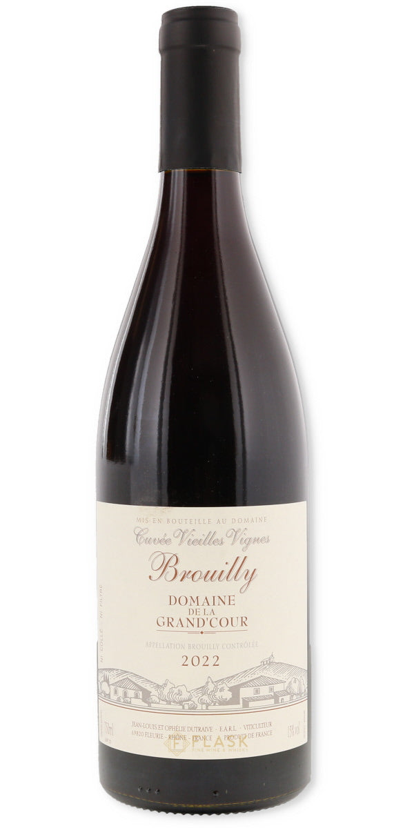 Jean-Louis Dutraive Domaine de la Grand Cour Brouilly Cuvee Vieilles Vignes 2022 - Flask Fine Wine & Whisky