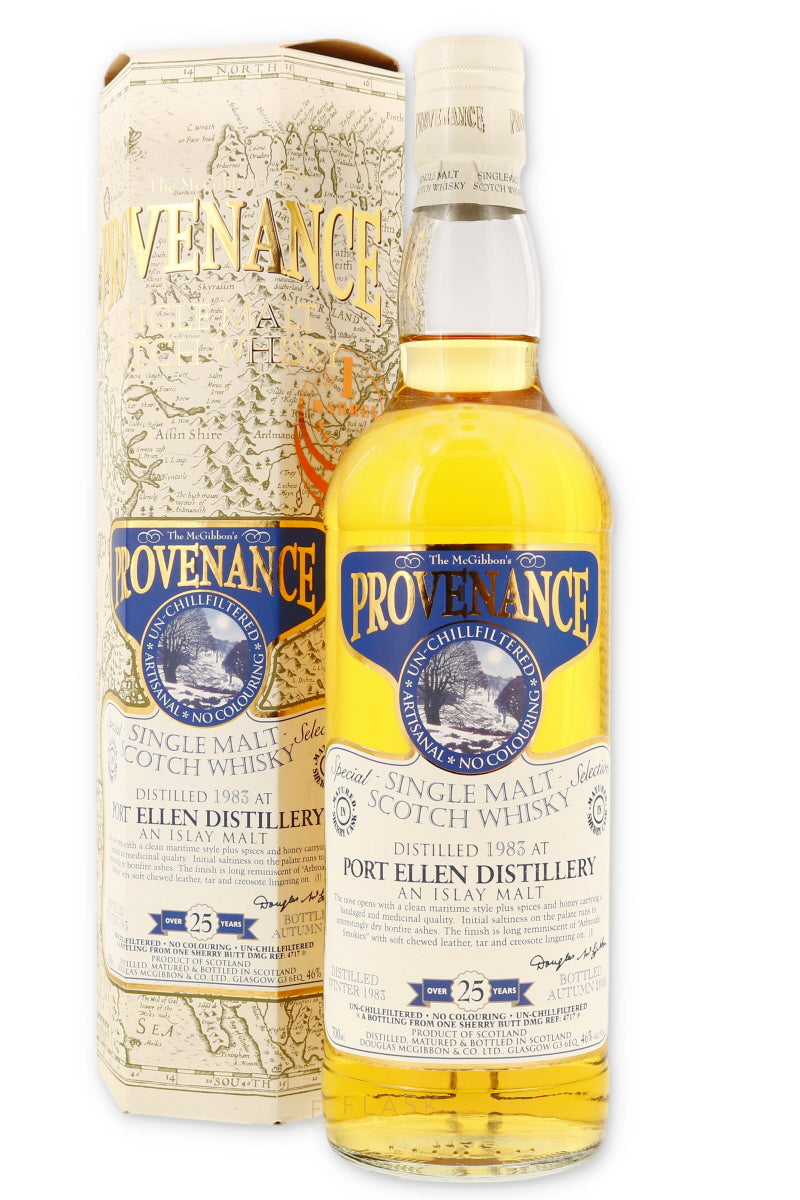 Port Ellen 1983 26 Year Old Sherry Cask #5746 Provenance Islay