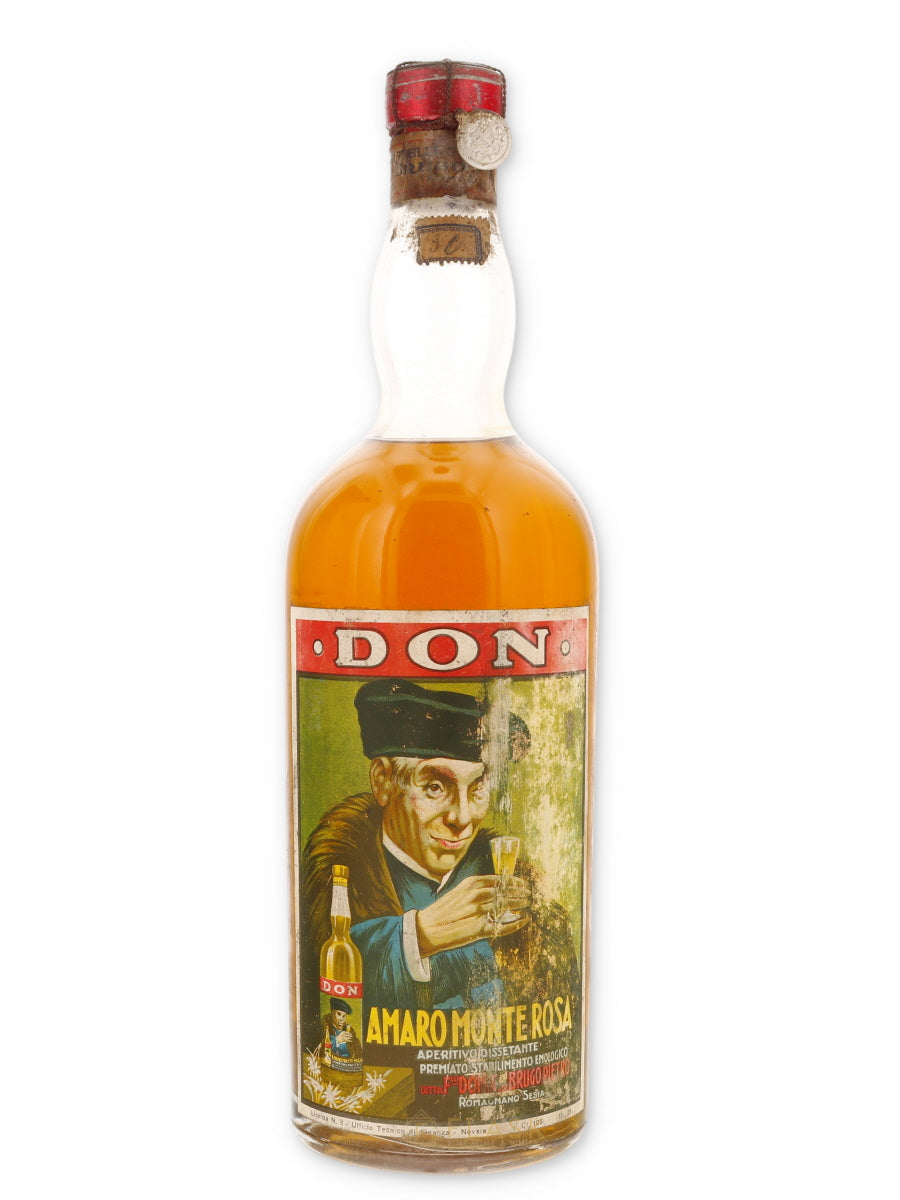 DON Amaro Monte Rosa 1 Liter Vintage 1930s - Flask Fine Wine & Whisky