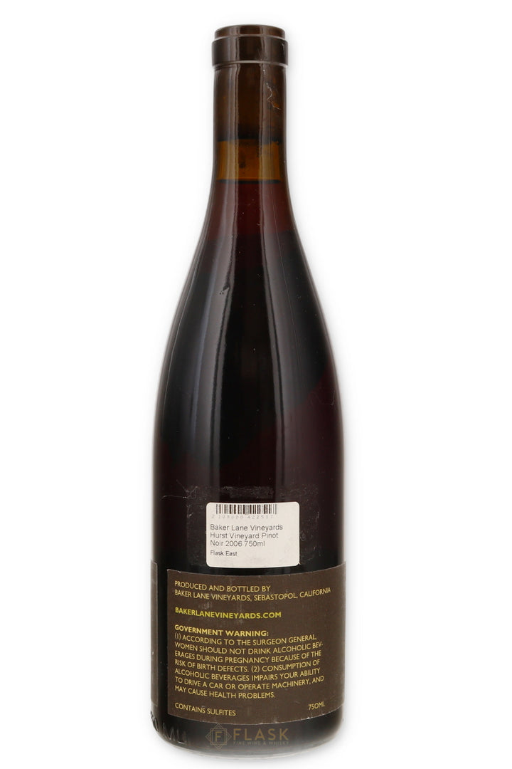 Baker Lane Vineyards Hurst Vineyard Pinot Noir 2006 750ml