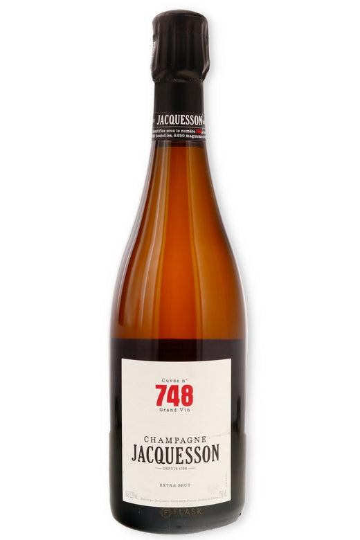 Jacquesson Champagne Extra Brut Cuvee 748 - Flask Fine Wine & Whisky