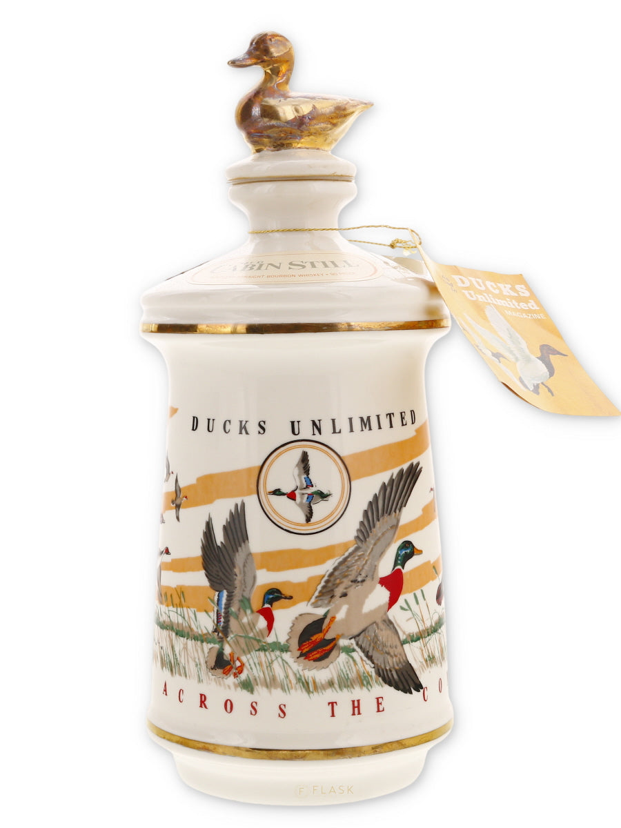 Cabin Still Ducks Unlimited Decanter 1972 / Stitzel-Weller