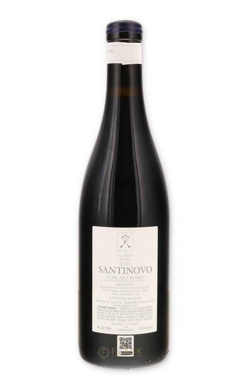 Cerbaiona ML Fioretti Santinovo Toscana 2021 - Flask Fine Wine & Whisky