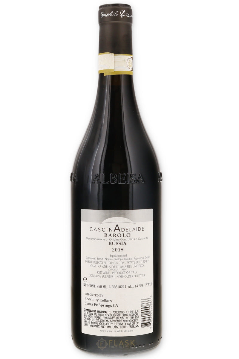 Cascina Adelaide Barolo Bussia 2018