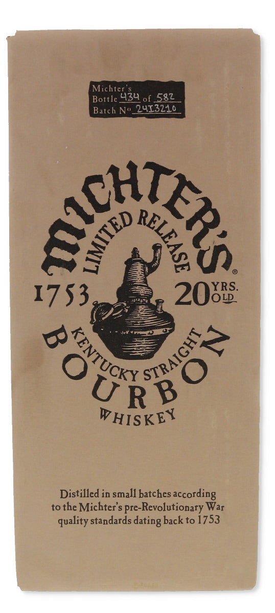 Michters 20 Year Bourbon 2024 - Flask Fine Wine & Whisky