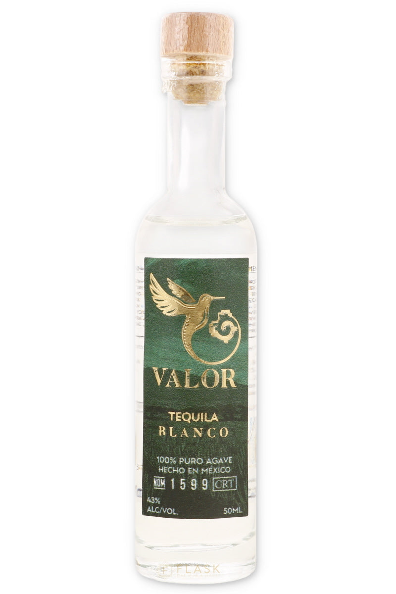 Valor Tequila Blanco Batch Dos 50ml - Flask Fine Wine & Whisky