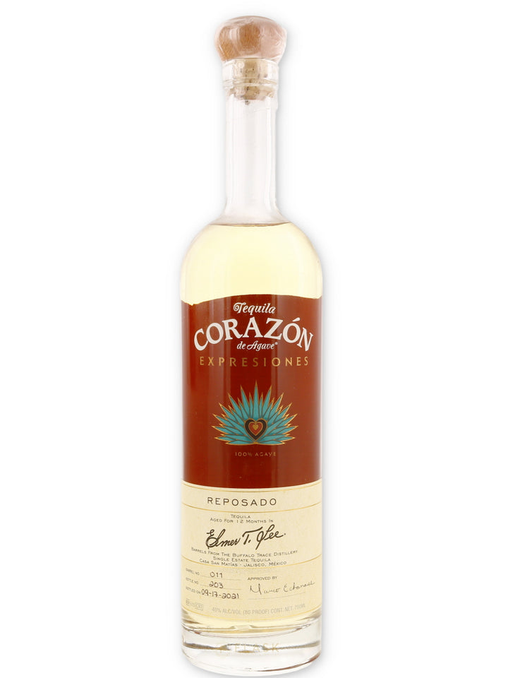 Corazon Expresiones Anejo Tequila Elmer T. Lee